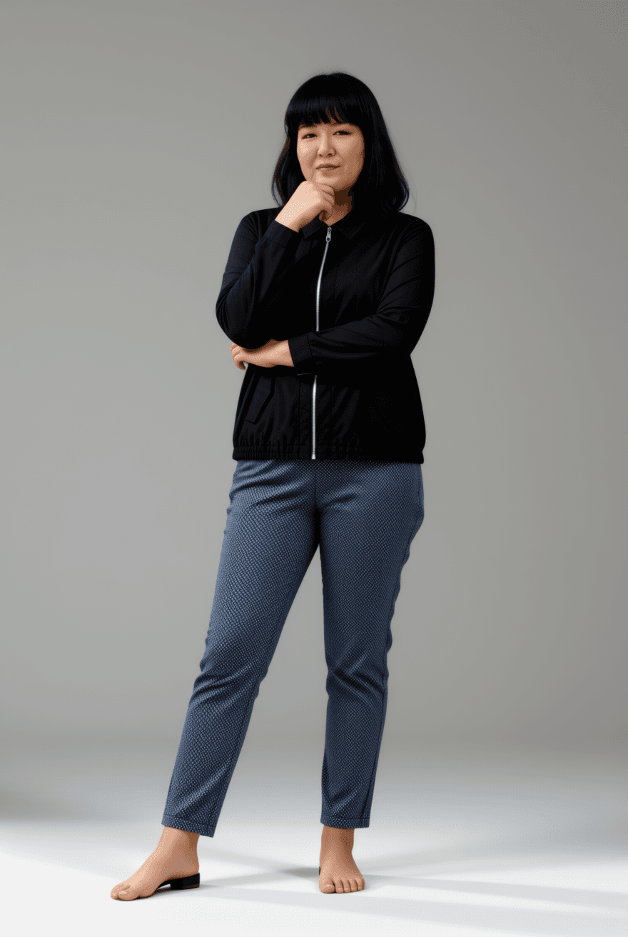 데일리 오버핏 셔츠 측면