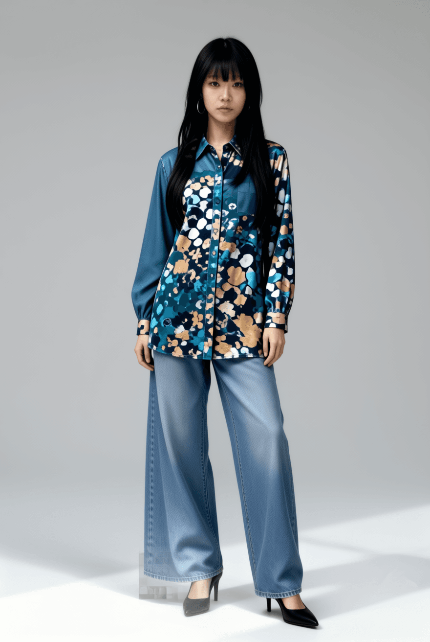 라이트 자켓 레이어드 정면