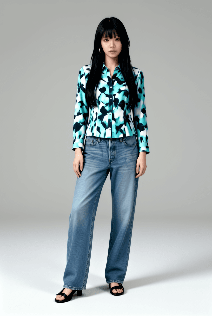 라이트 자켓 레이어드 디테일